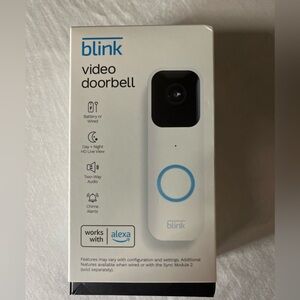 Blink White Video Doorbell